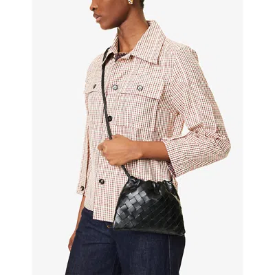 Bottega Veneta Small Dustbag In Black-gold