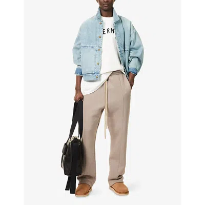 Fear Of God Eternal Crewneck T-shirt In Grey