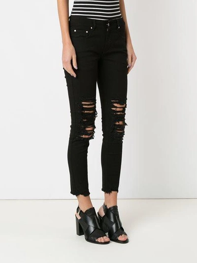 Shop Amapô Skinny Jeans - Black