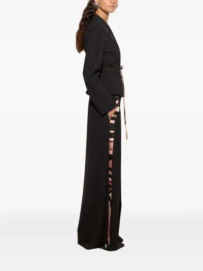 Pucci Single-breasted Blazer In Black