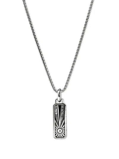 John Hardy Tiger Eye Talisman Necklace In Sterling Silver