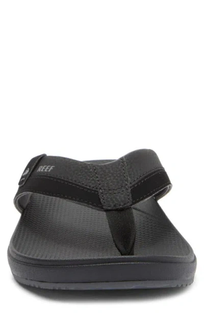 Reef Cushion Spring 2.0 Flip Flop In Black