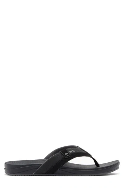 Reef Cushion Spring 2.0 Flip Flop In Black