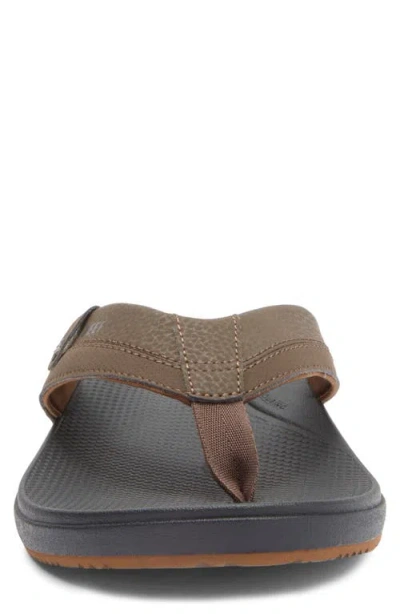 Reef Cushion Spring 2.0 Flip Flop In Brown
