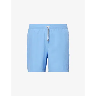 Polo Ralph Lauren Mens Traveler Two-slip-pockets Swim Shorts Harbor Island Blue Xl