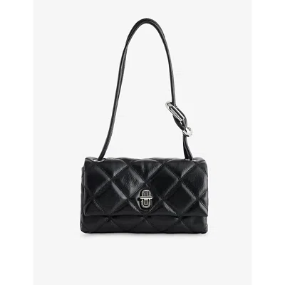 Marc Jacobs The Quilted Mini Dual Shoulder Bag Black In Black