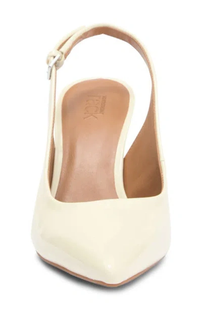 Nordstrom Rack Priscilla Slingback Pump In White