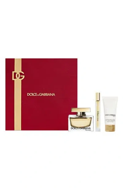 Dolce & Gabbana Dolce&gabbana The One Eau De Parfum Set In No Color