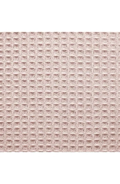 Modern Threads Cotton Waffle Thermal Blanket In Blush