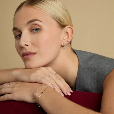 Astrid &amp; Miyu Pink Heart Piercing Stud