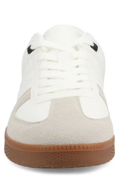 Vance Co. Vance Co Pele Lace-up Sneaker In White