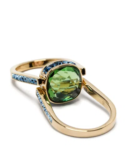 Swarovski Chroma Ring In Multi