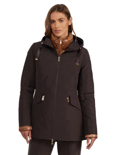 Pajar Women's Elara Jacket With Inner Removable Lightweight Puffer In Multi