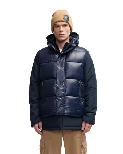 Pajar Kiet 3 In 1 Padded Jacket With Inner Removable Lightweight Vest In Blue