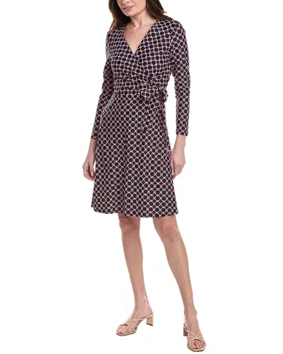 Jude Connally Farrah Faux Wrap Dress In Pink