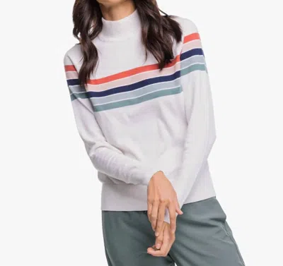 Southern Tide Brynlee Sweater In Classic White In Multi