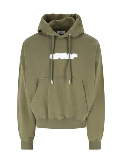 Off-white Sweaters In Green