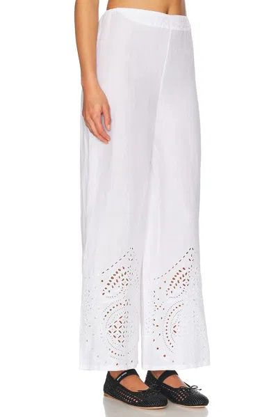 Bode Belvoir Pant In White