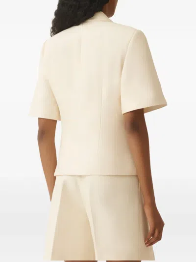 Fabiana Filippi Single-breasted Blazer In Weiss