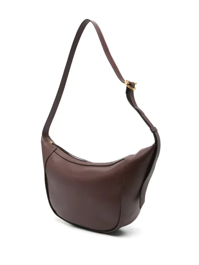 Wandler Maggie Logo Printed Shoulder Bag In Rot