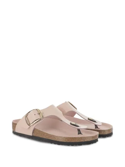 Birkenstock Gizeh Buckled Flip Flops In Rosa