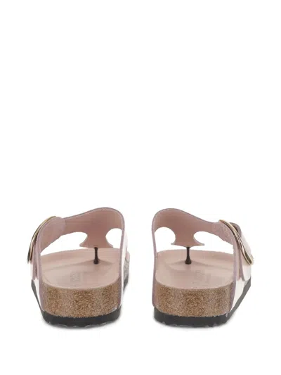 Birkenstock Gizeh Buckled Flip Flops In Rosa