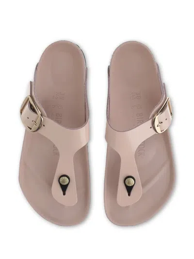 Birkenstock Gizeh Buckled Flip Flops In Rosa