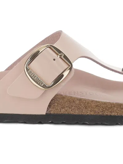Birkenstock Gizeh Buckled Flip Flops In Rosa