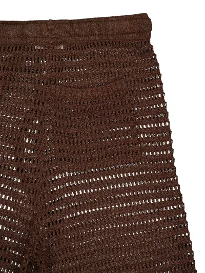 Commas Cut-out Shorts In Schwarz