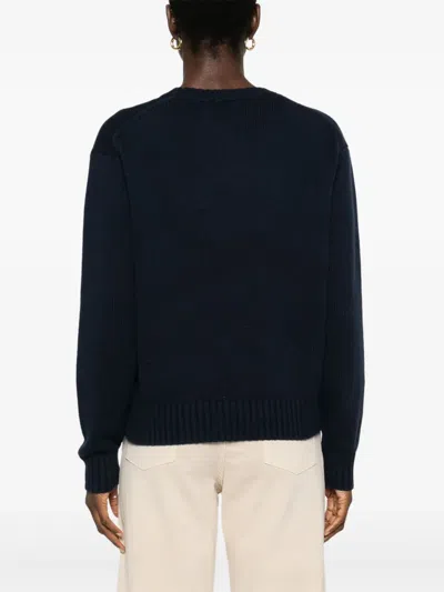 Polo Ralph Lauren Blue Cotton Polo Bear Sweater