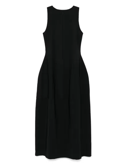 Amomento Hourglass Maxikleid In Schwarz