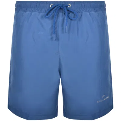 Paul &amp; Shark Paul And Shark Swim Shorts Blue In Blue