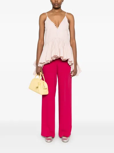P.a.r.o.s.h Tailored Trousers In Pink