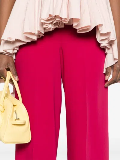 P.a.r.o.s.h Tailored Trousers In Pink