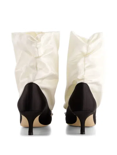 Manolo Blahnik Woman Black&white Pumps In Black