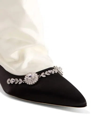 Manolo Blahnik Woman Black&white Pumps In Black