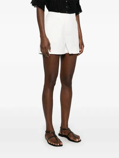 P.a.r.o.s.h Twill Shorts In White