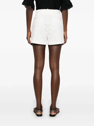 P.a.r.o.s.h Twill Shorts In White