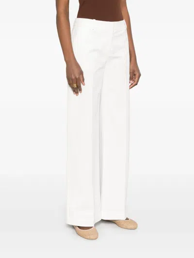 P.a.r.o.s.h Tailored Trousers In White