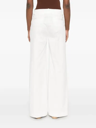 P.a.r.o.s.h Tailored Trousers In White