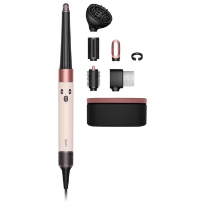 Dyson Airwrap I. D. Multi-styler And Dryer Curly+coily Ceramic Pink/rose Gold In Black