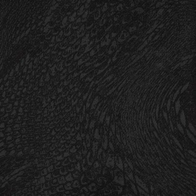 Roberto Cavalli Python-print Denim Jacket In Black