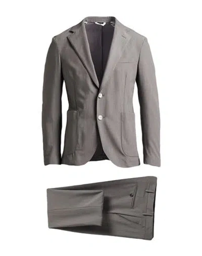 Alessandro Gilles Man Suit Grey Size 44 Wool, Viscose, Elastane
