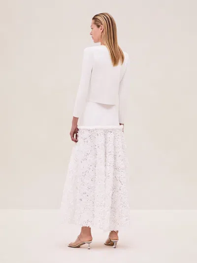 Alexis Aldeo Cardigan In White