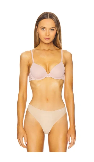 Calvin Klein Underwear Calvin Klein Attraction Lightly Lined Demi Bra In Subdued
