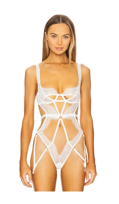 Thistle And Spire Minna Playsuit In Ivory