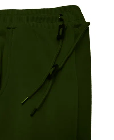 Blue Ice Men's Fleece-lined Jogger Sweatpants In Olive