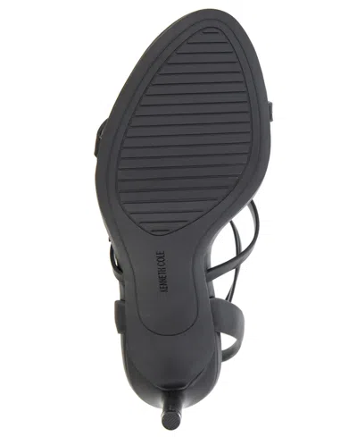 Kenneth Cole New York Women's Lilath Almond Toe Dress Sandals In Black