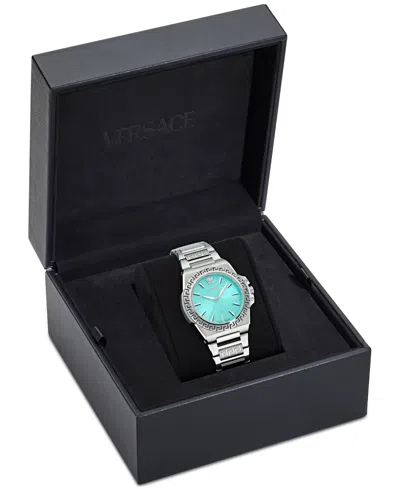 Versace Greca Reaction 36mm In Metallic