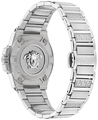 Versace Greca Reaction 36mm In Metallic